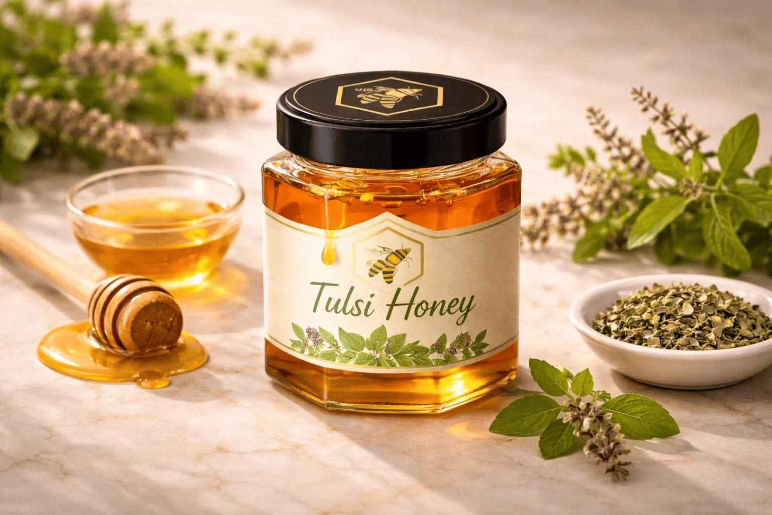 NectaBee Tulsi Honey